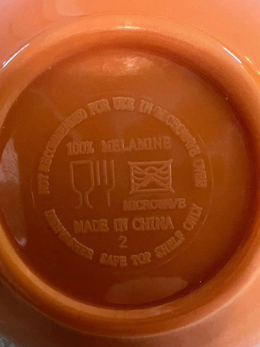 Measuring Bowls Cups Melamine Halloween Witches Spiders Black & Orange Nesting